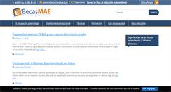 Desktop Screenshot of becasmae.com