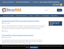 Tablet Screenshot of becasmae.com