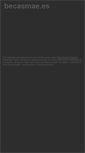 Mobile Screenshot of becasmae.es